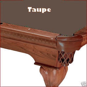 8' Taupe ProLine Classic TEFLON Billiard Pool Table Cloth Felt - SHIPS FAST!