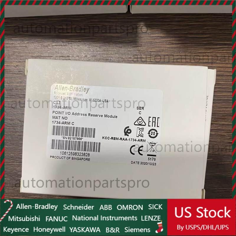 NEW 1734-ARM AB POINT I/O Address Reserve Module 1734ARM AB US Free Tax
