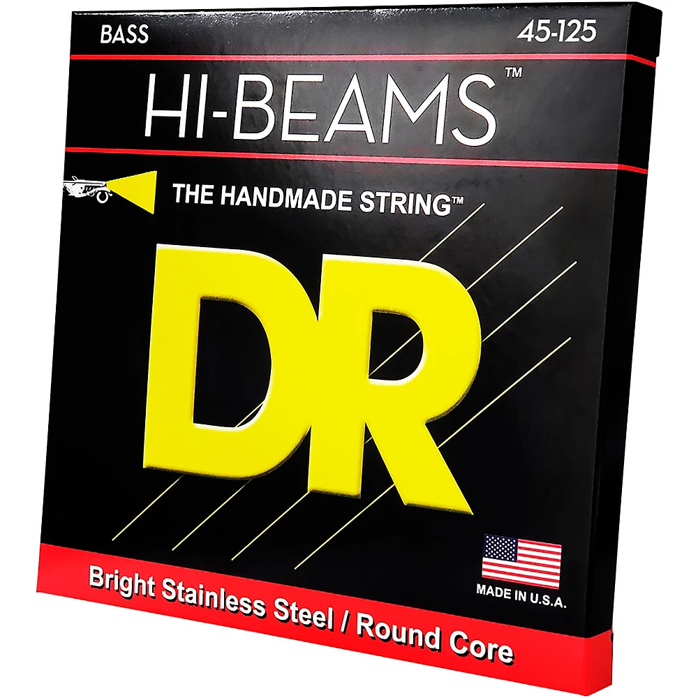 DR Strings Hi Beams Medium 5-String Bass .125 Low B String