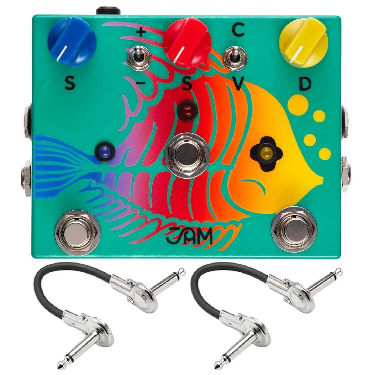 New JAM Pedals Ripply Fall Chorus Phaser Guitar Effects Pedal