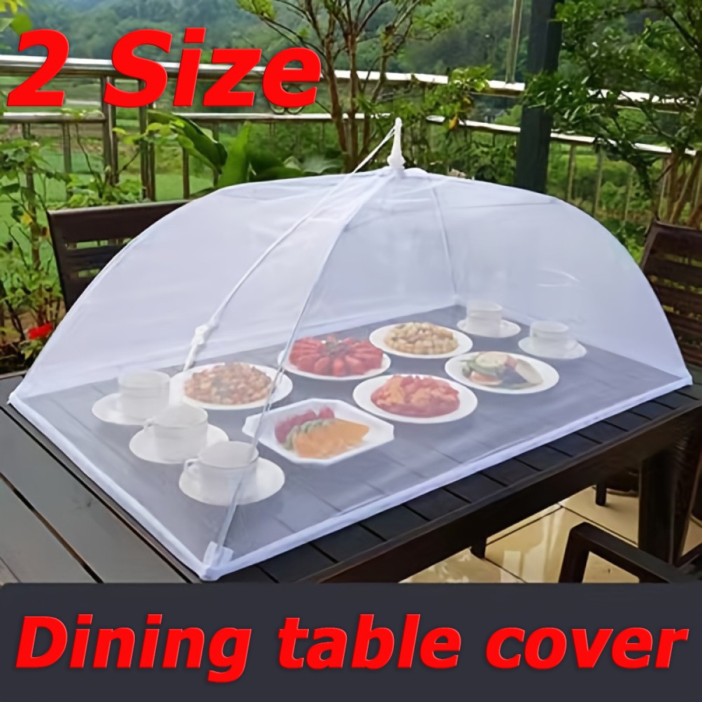 1PCS Dining table cover vegetable cover home foldable table cover new dust 2025