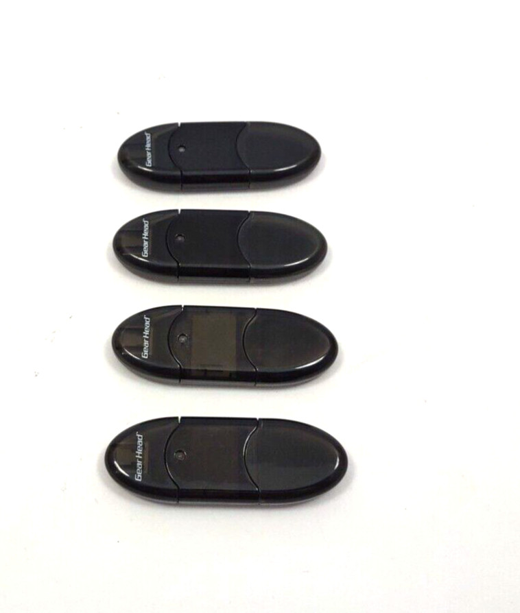 Lot of 4 Gear Head CR3800SDBLK Digital SD/SDHC USB 2.0 Card Reader