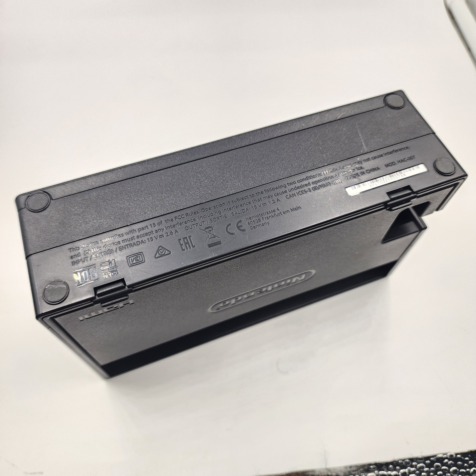 Nintendo Switch Dock Station HAC-007 *pre-owned
