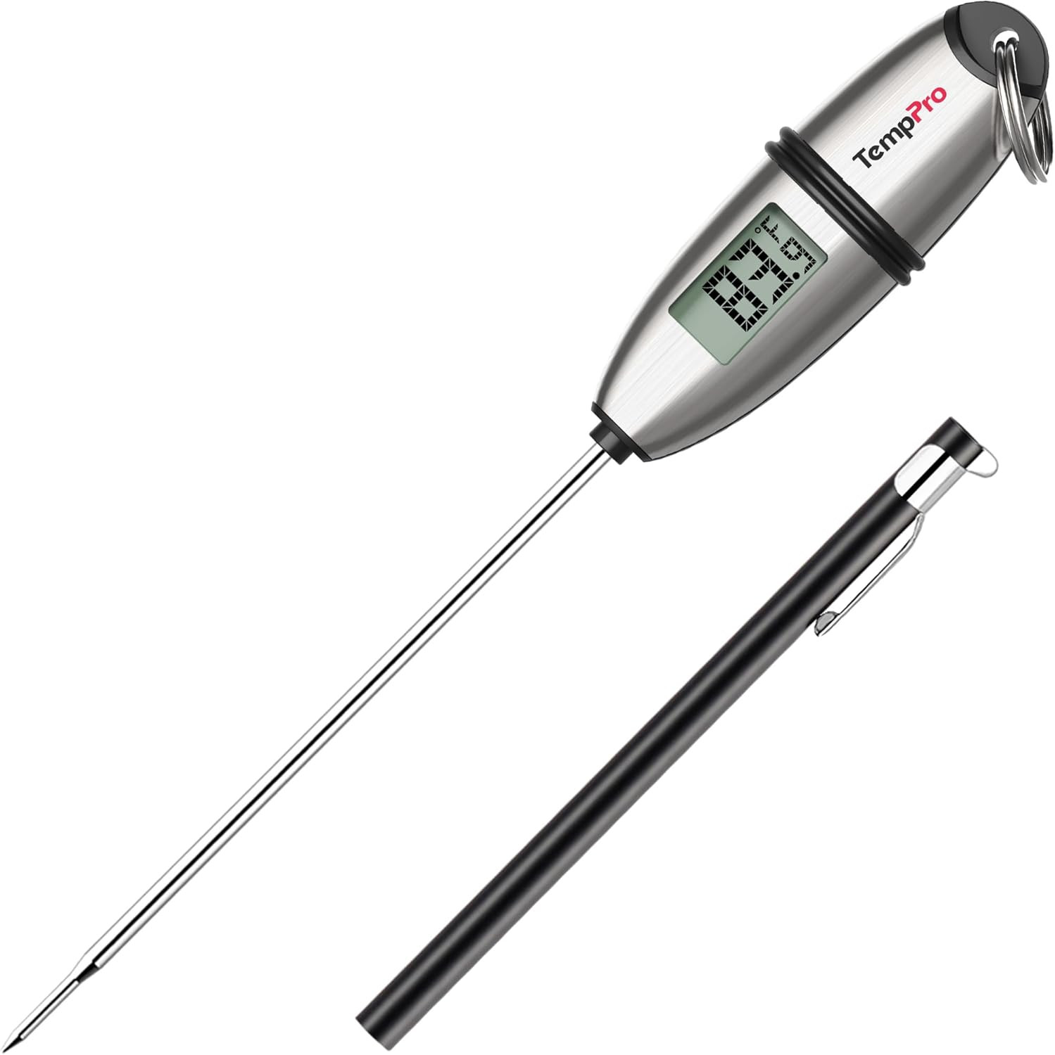 TP02S Digital Food Thermometer for Cooking Bread Baking Sourdough Liquids, Meat