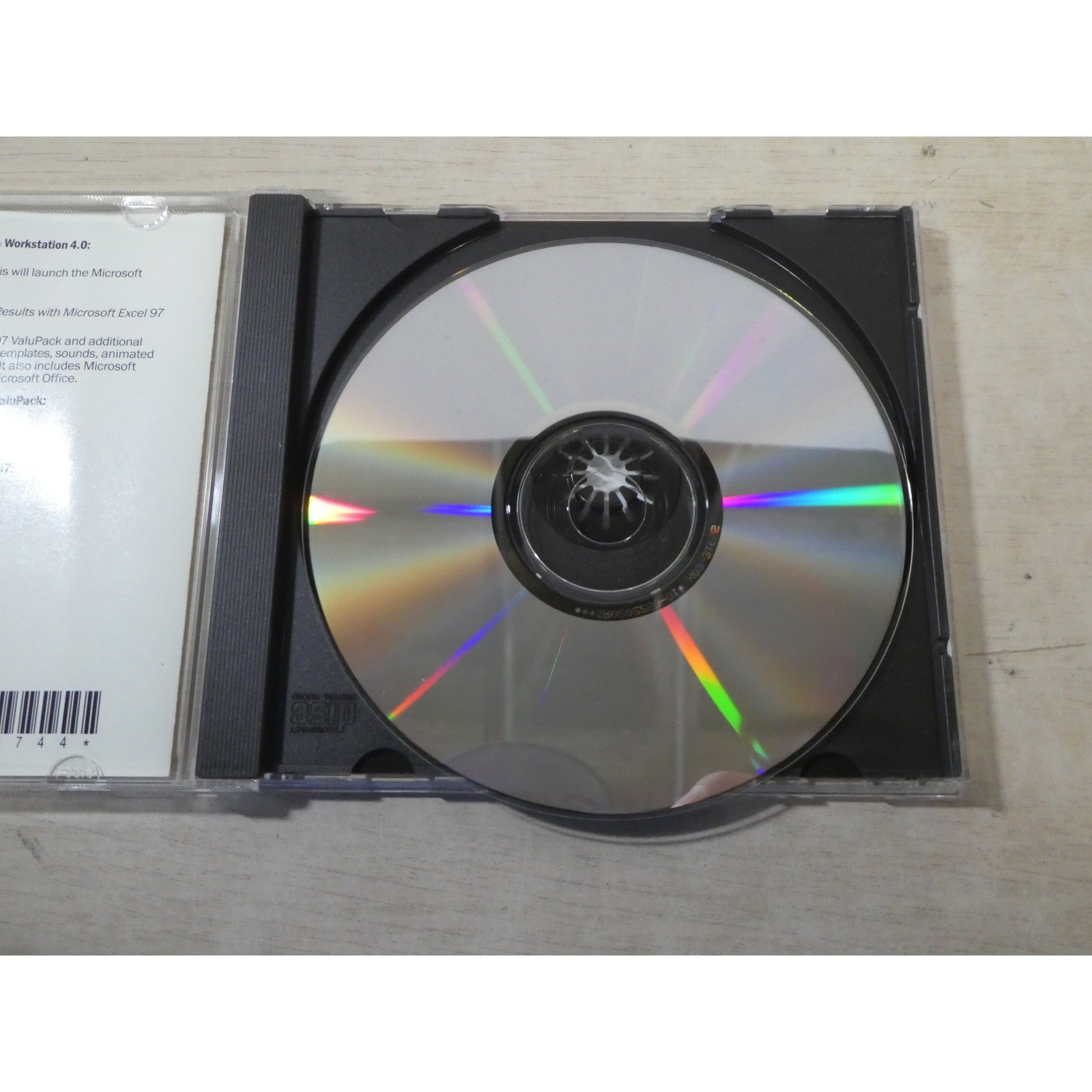 Microsoft Excel 97 Spreadsheet Program Windows 95 NT Vintage Software CD-ROM SR