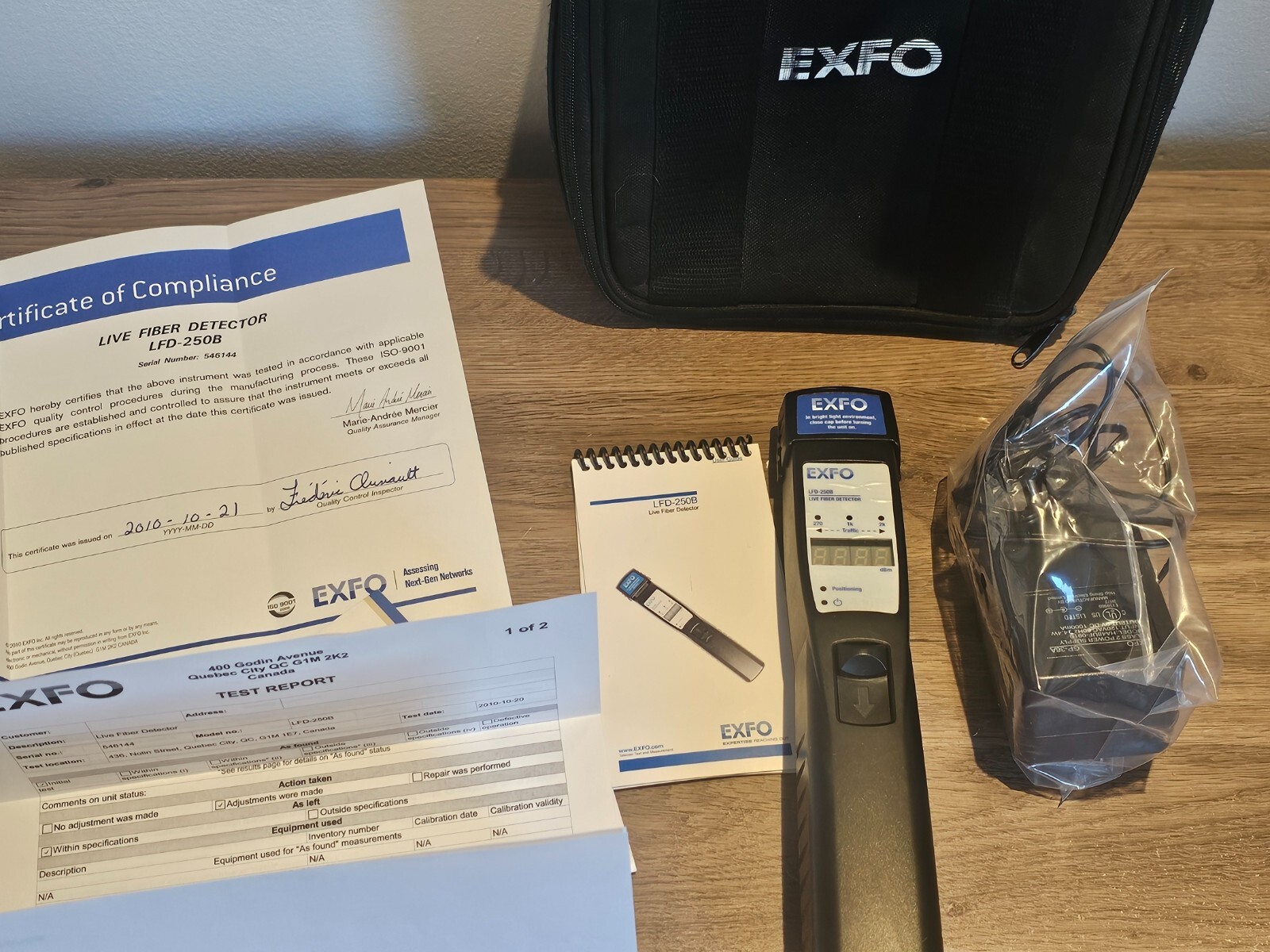 EXFO LFD-250B Live Fiber Detector