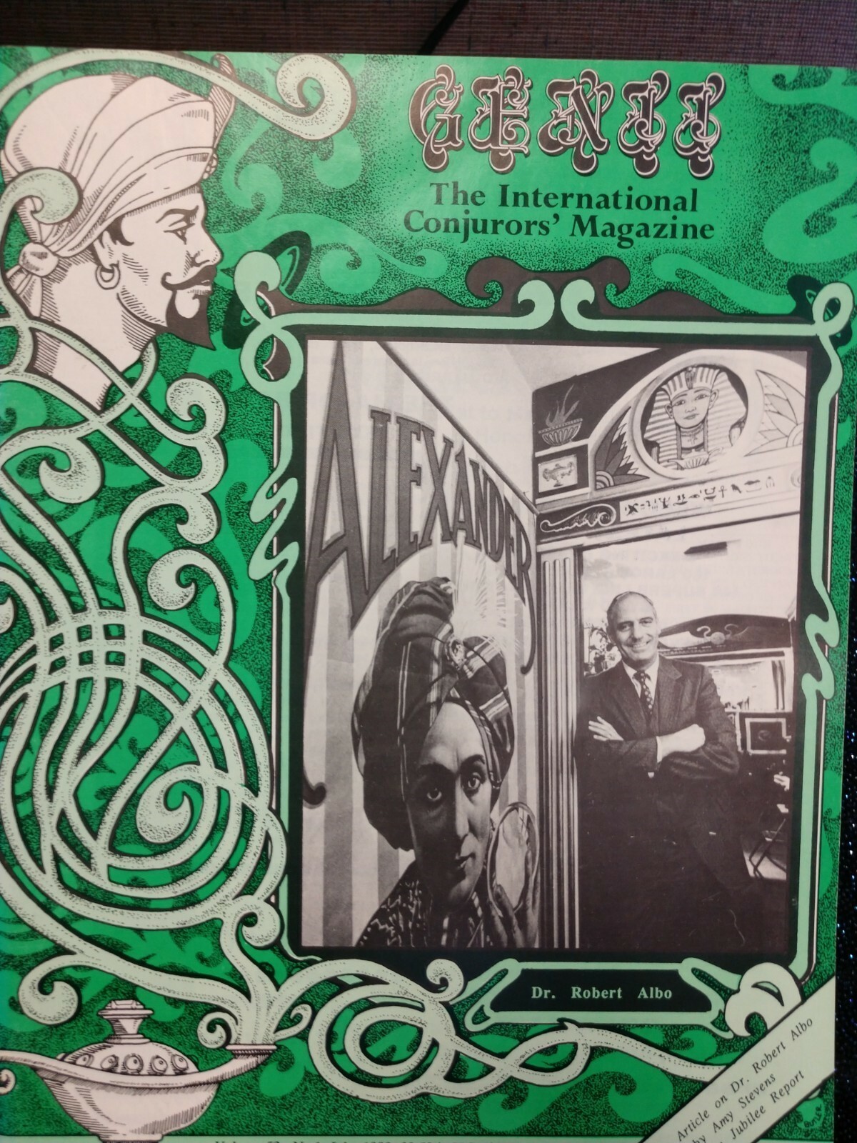 Dr Robert Albo Genii Magazine Issue 1988