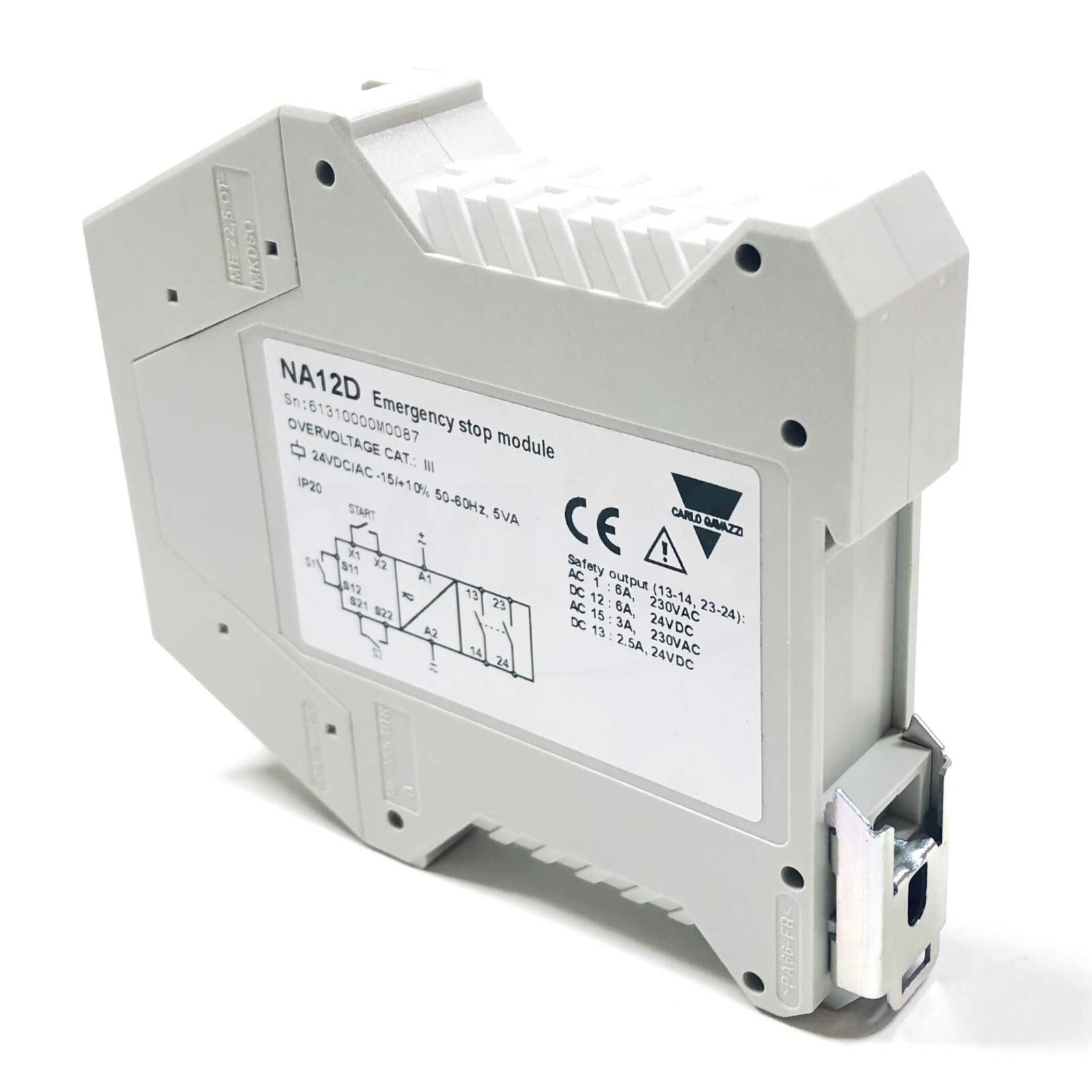 NA12D Carlo Gavazzi Inc. Emergency Stop Module
