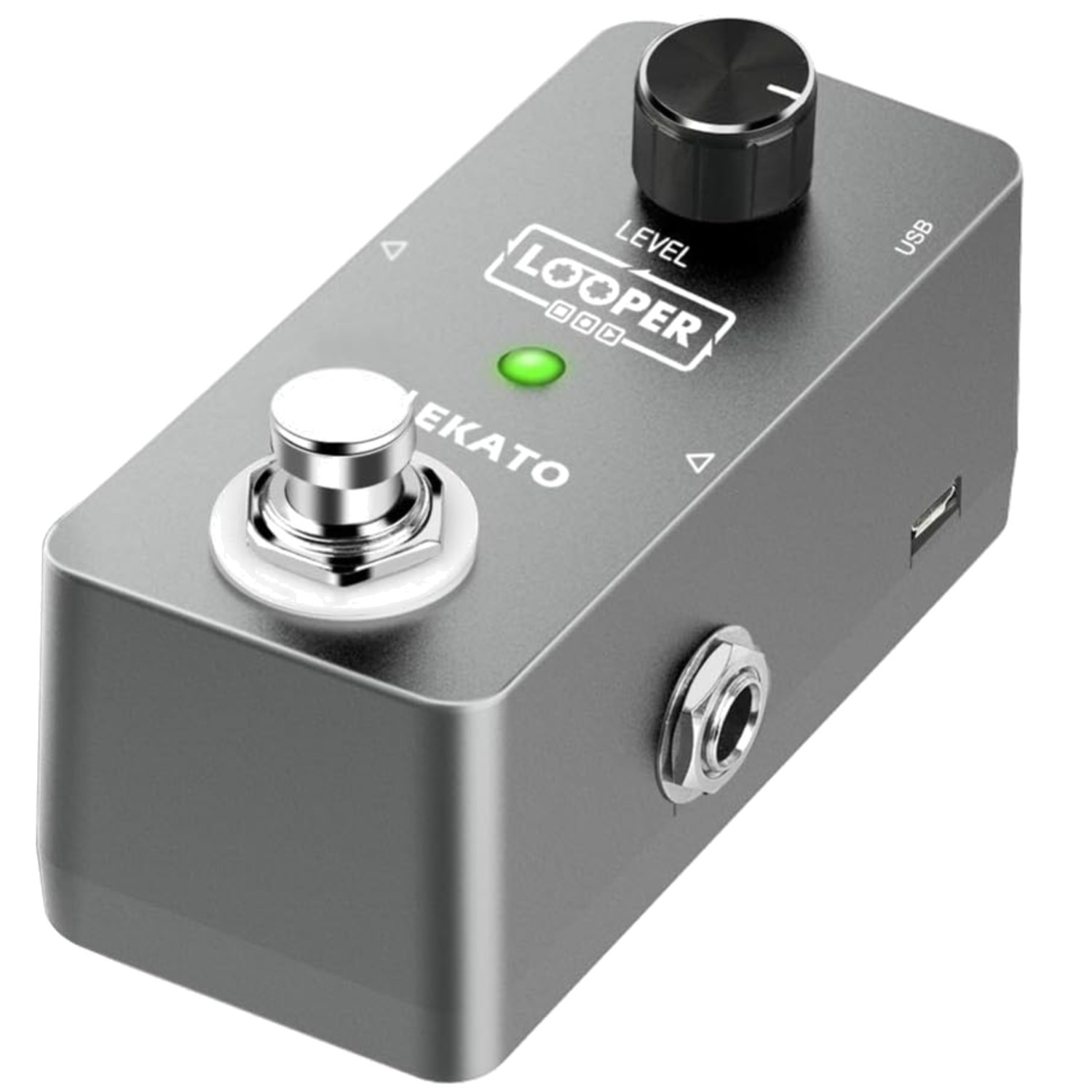 Aluminum Alloy Mini Guitar Looper Pedal