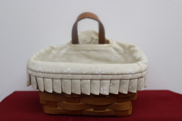Vtg Longaberger 1997 Mini Hanging Basket