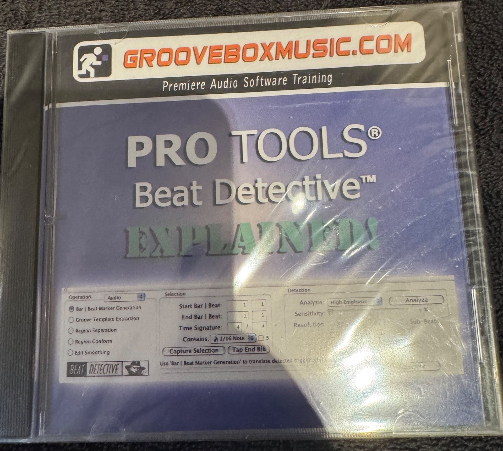 Beat Detective Explained for ProTools HD CD-Rom Training - GrooveBox Music New