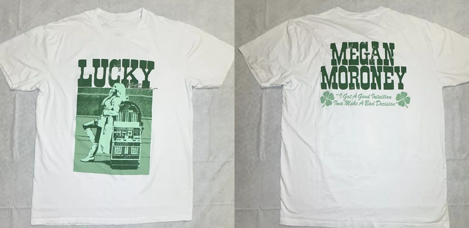Collection Megan Moroney Lucky Tour Collection Full Size S to 5XL T-shirt MD1242
