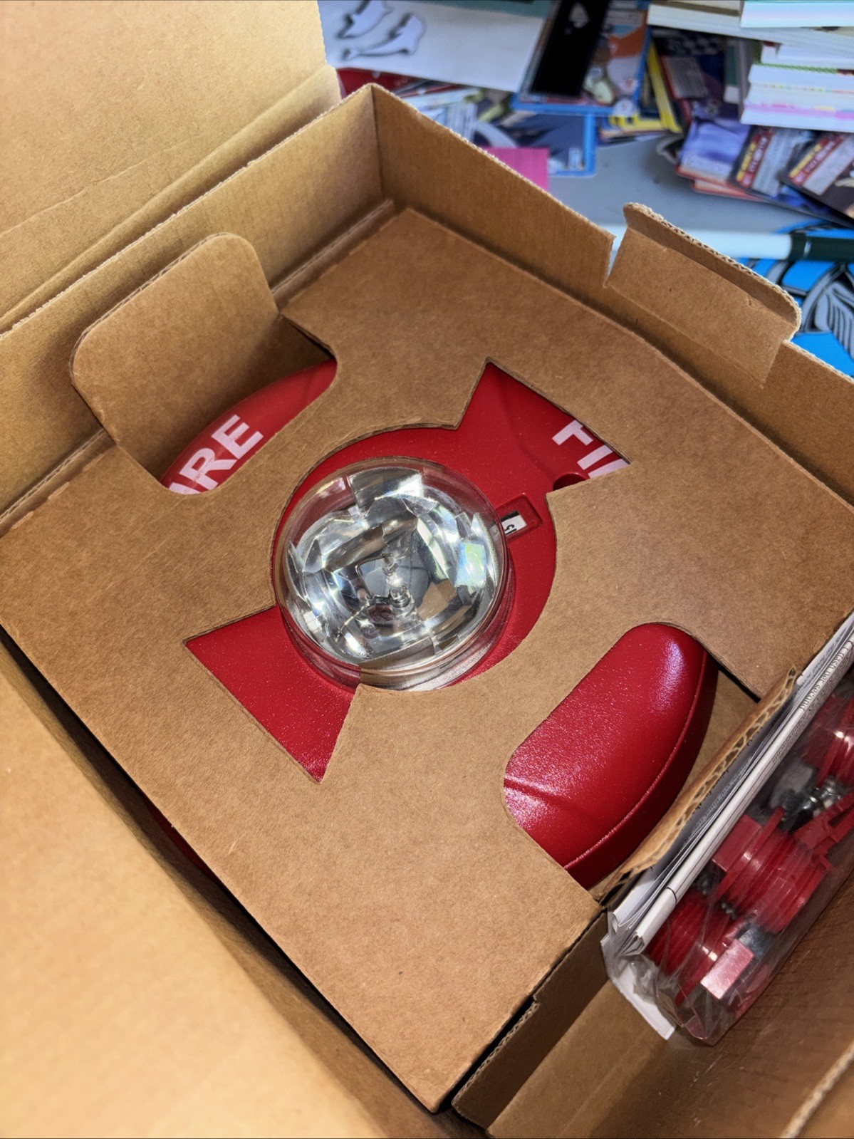 SPECTRAlert SCRK Strobe Ceiling Outdoor Red New