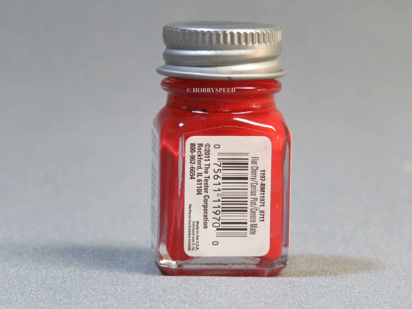 TESTORS PAINT CHERRY ENAMEL 1/4oz JAR 7.4ml plastic model car TES1197 NEW