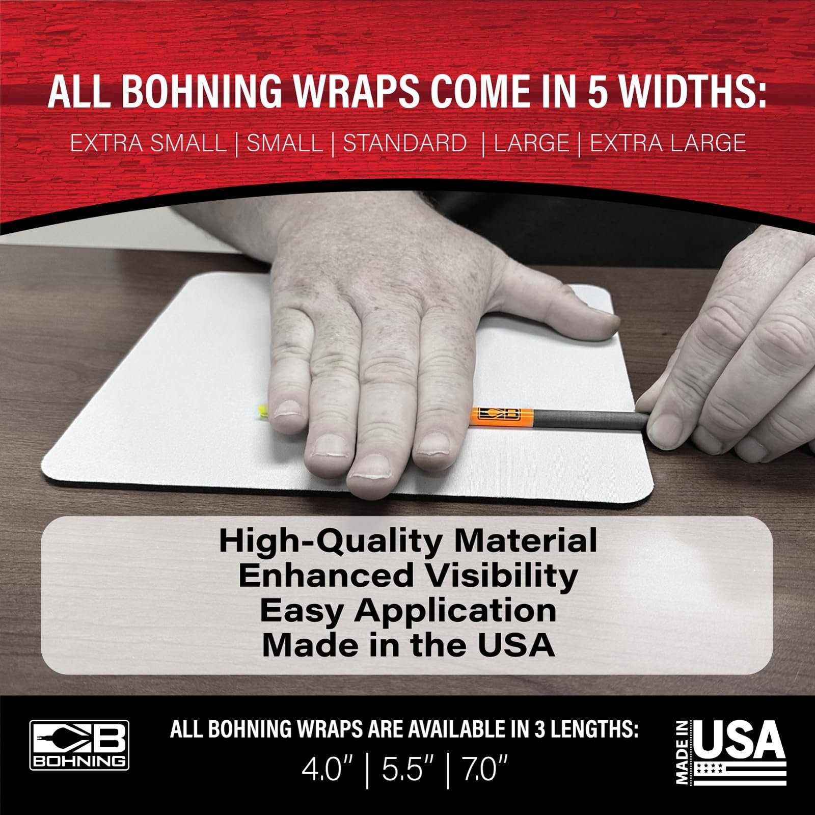 Bohning HD Arrow Wrap (Pack of 12)