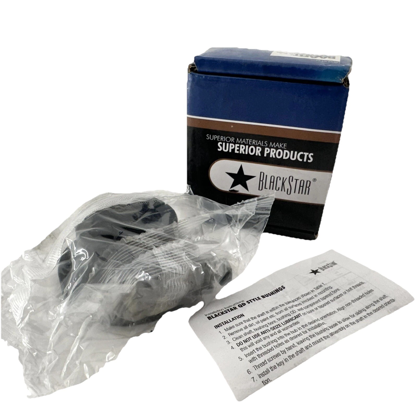 New BlackStar QD Bushing SH 1-1/4 STL - 7230