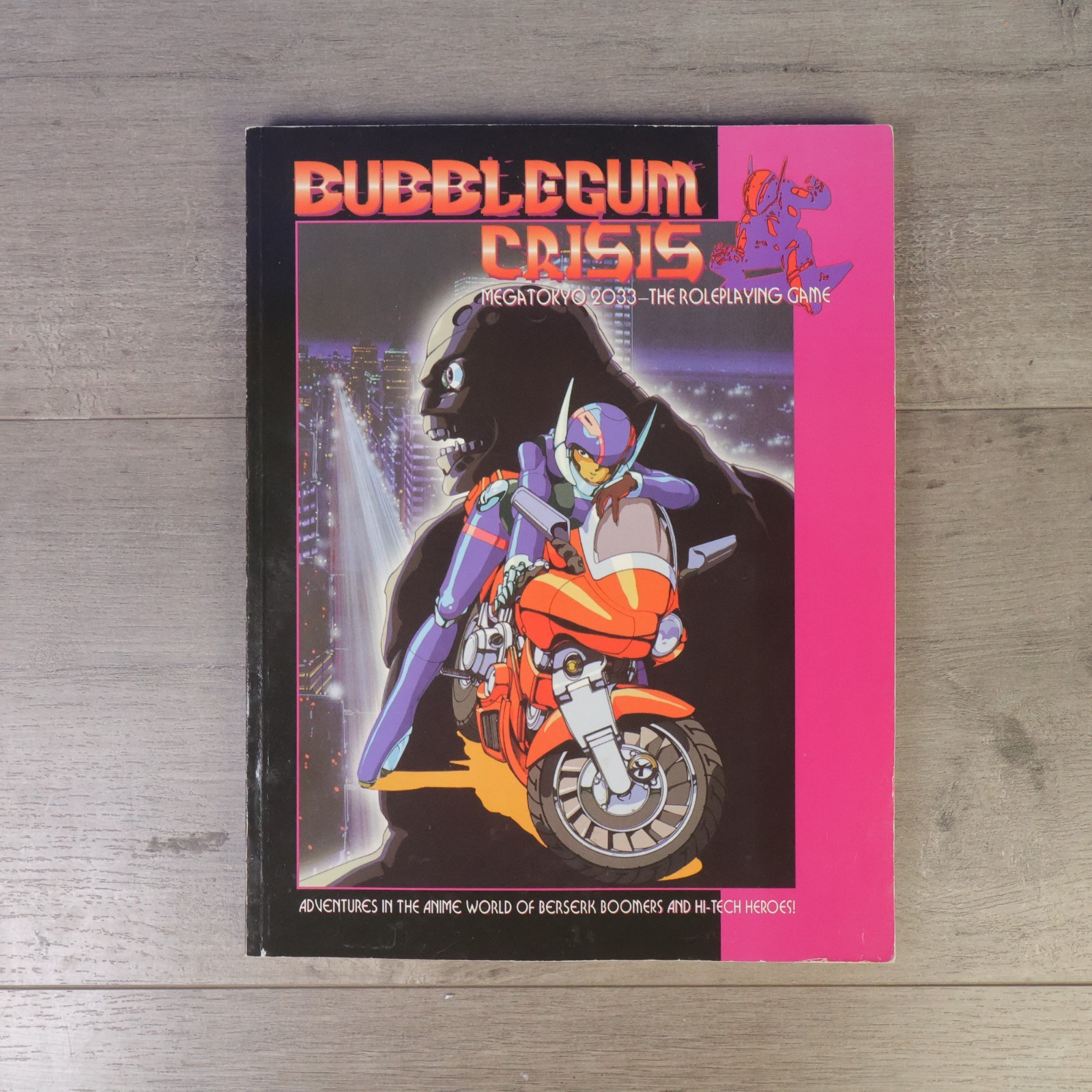 Bubble Gum Crisis MegaTokyo 2033 Fusion RPG Talsorian Games Anime BG 8001 1996