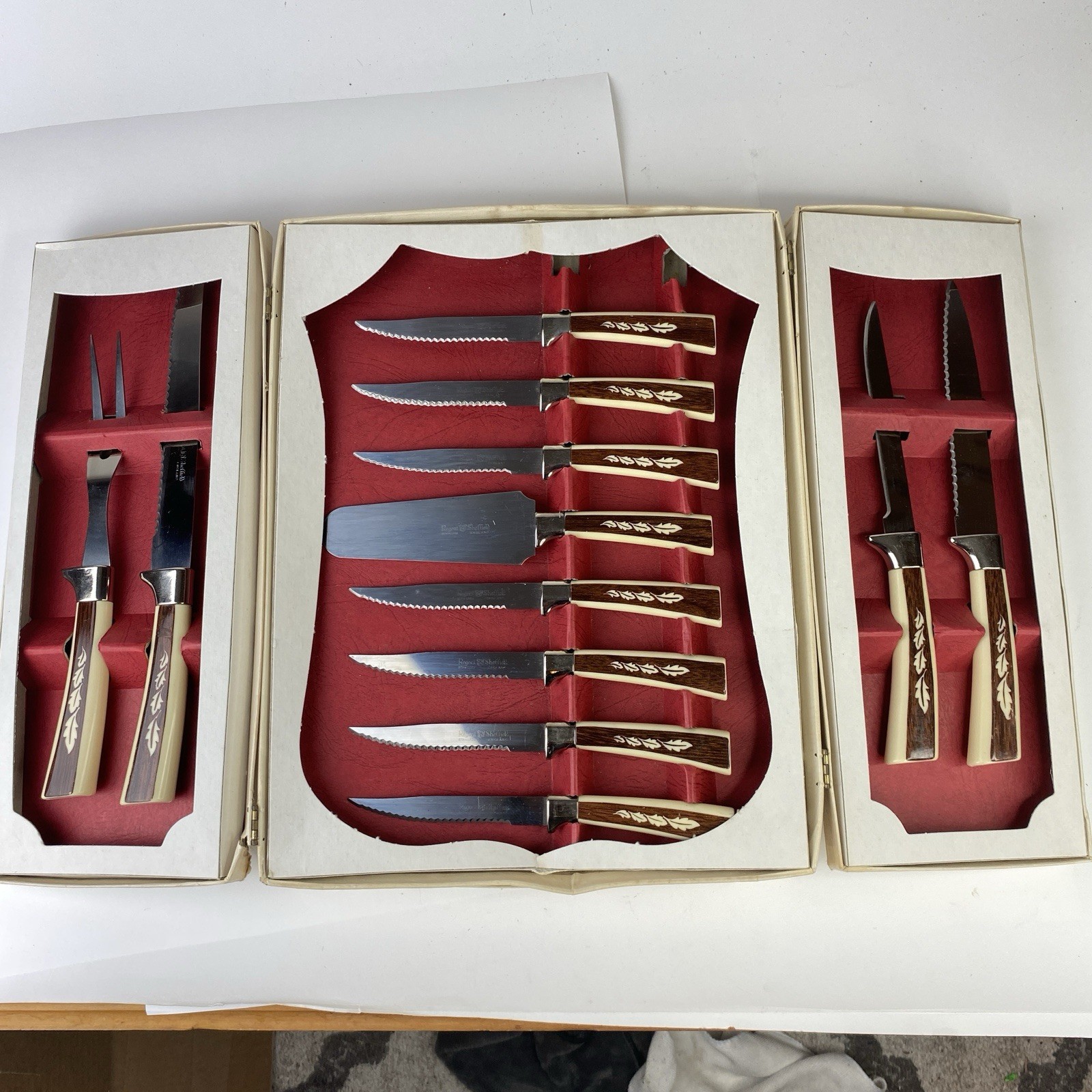Regent Sheffield Cutlery 18 Piece Knife Set, Stainless Treasure Chest