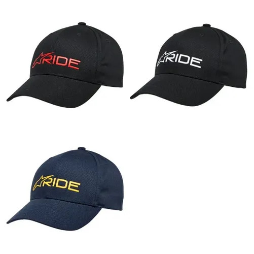 Alpinestars Adult Unisex Ride 3.0 Hat One Size Black Red White Navy Gold