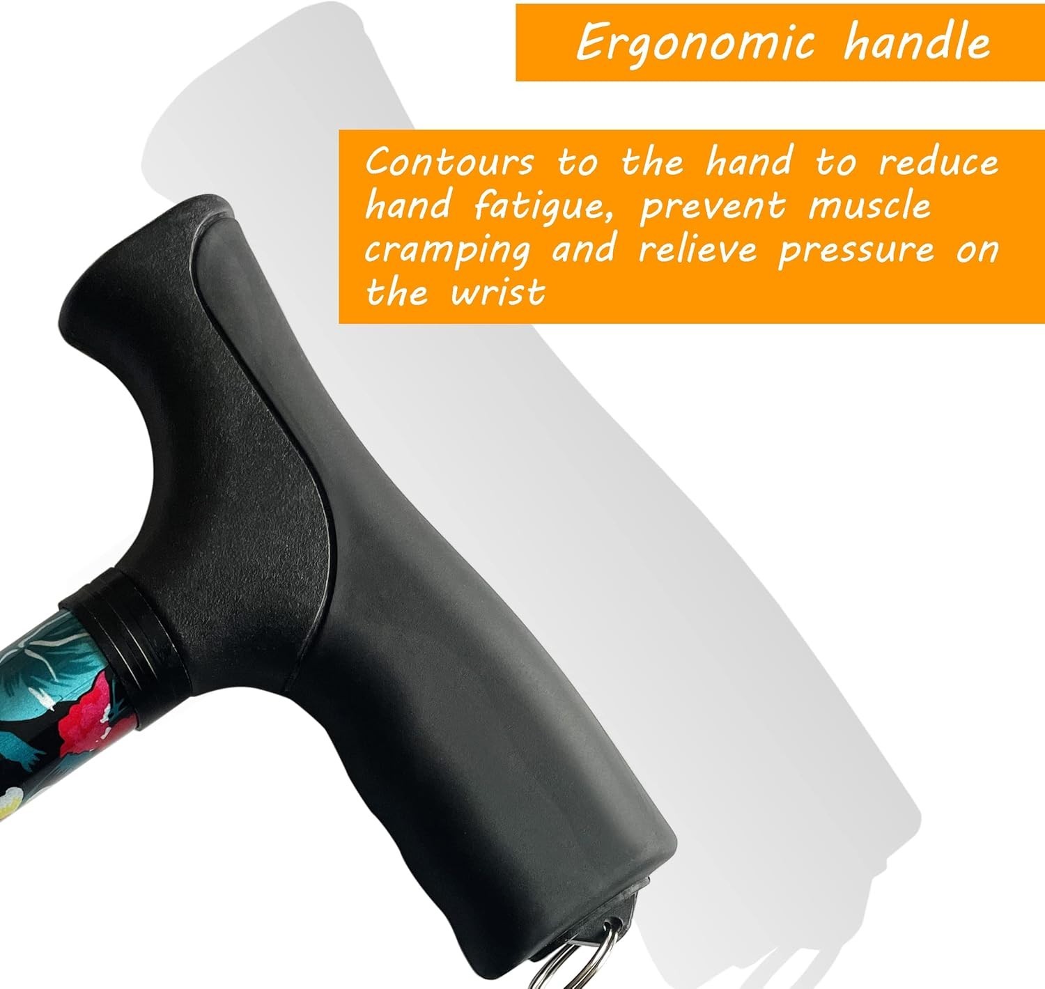 Adjustable Folding Walking Cane for Seniors - Lightweight & Ergonomic Design
