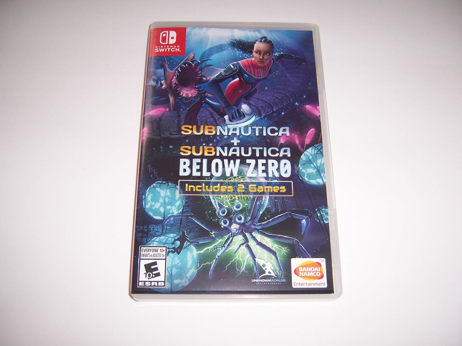 Replacement Authentic Box Case Nintendo Switch for Subnautica