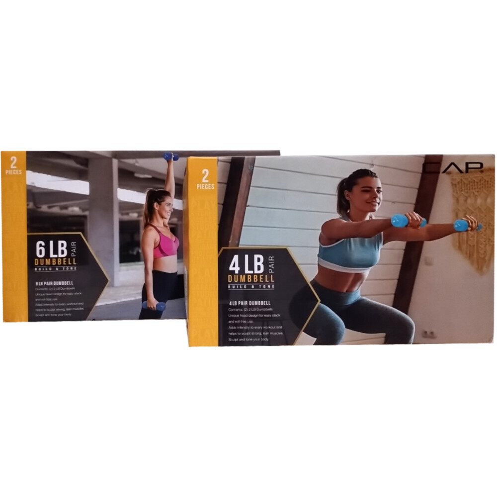 CAP Octagonal Neoprene Dumbbell Set - Build & Tone
