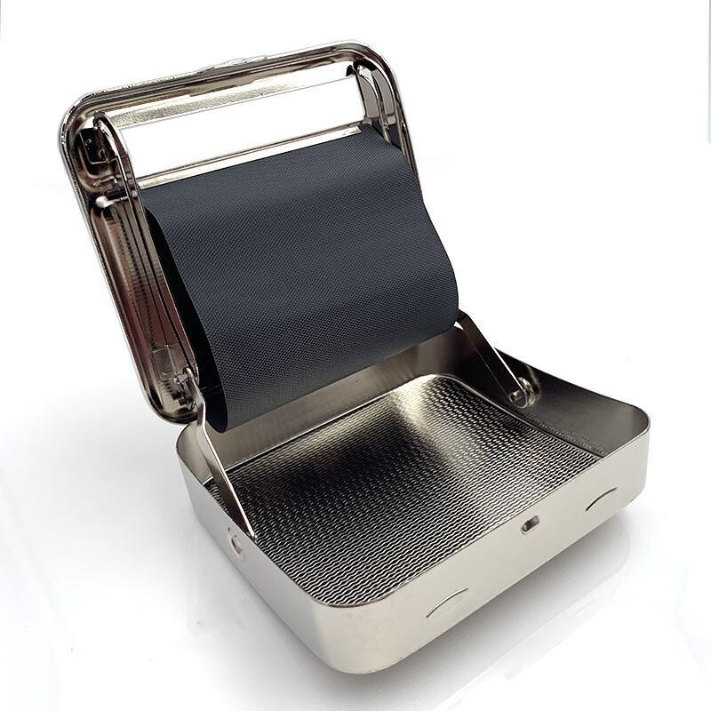 Metal Cigarette Rolling Machine 70mm Easy Manual Roller Hand Maker