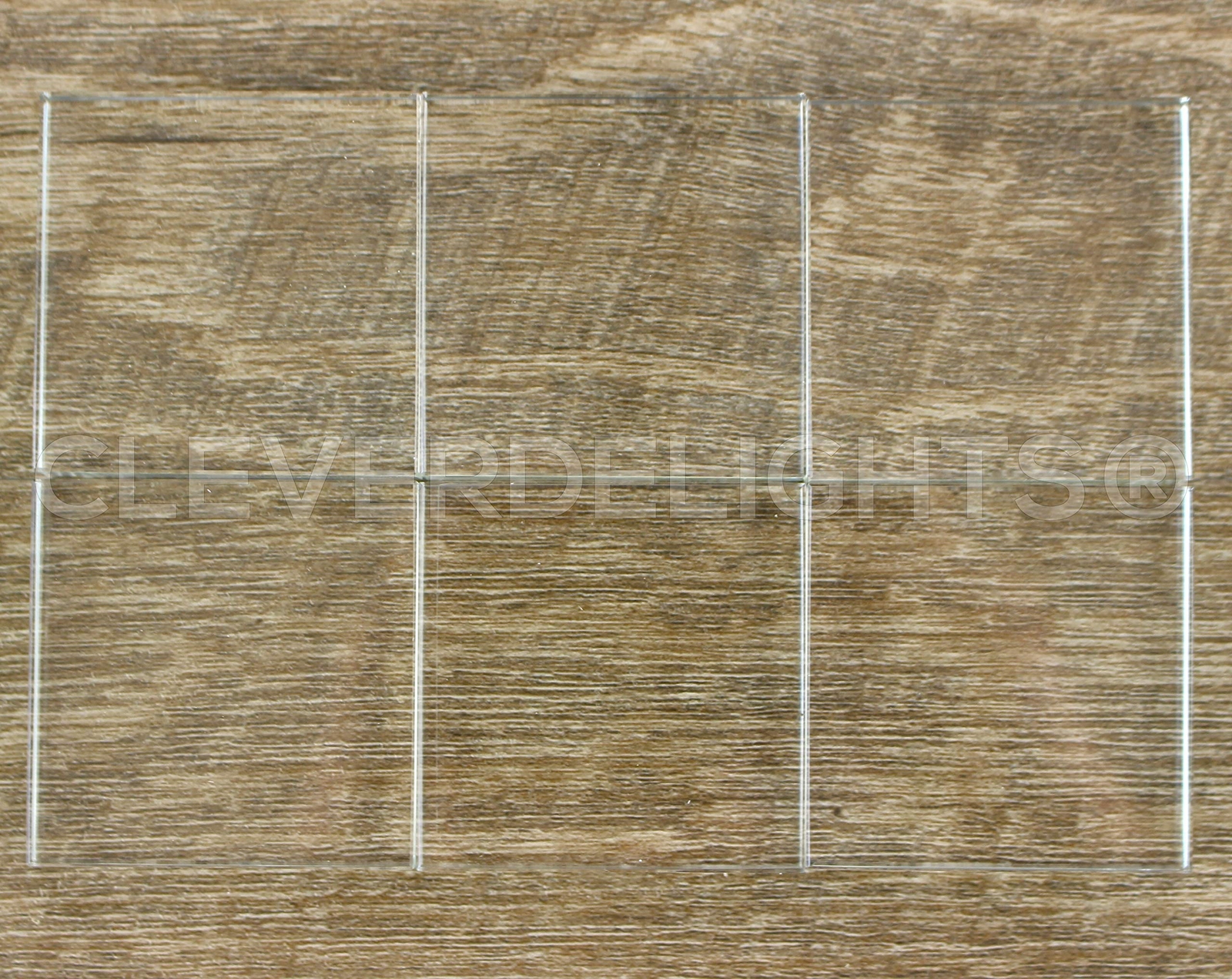 2" 50mm Square Glass Tiles - 5 Pack
