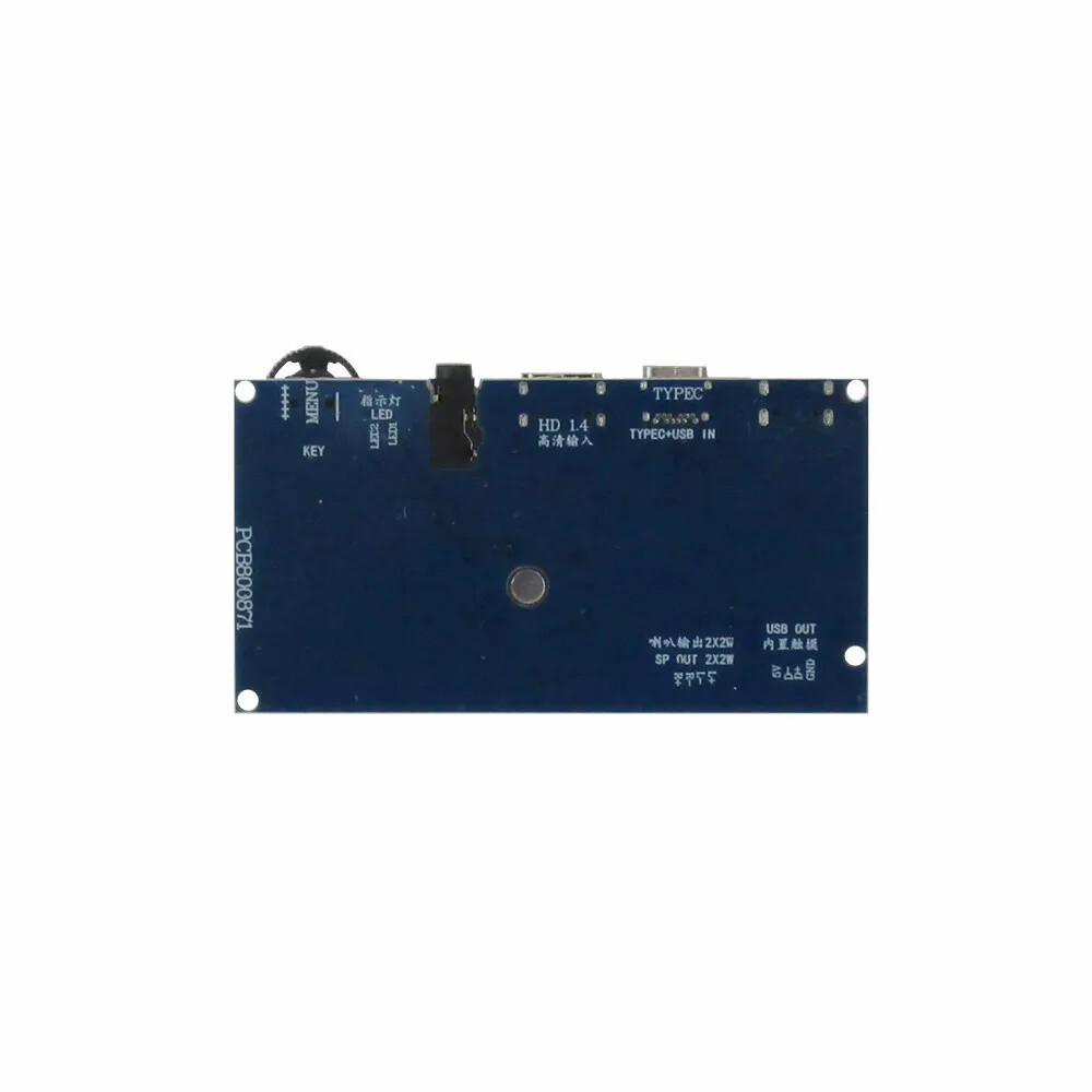8 Inch HJ080IA-01E IPS 4:3 LCD Screen DIY Type-c Mini HDMI Driver Control Board