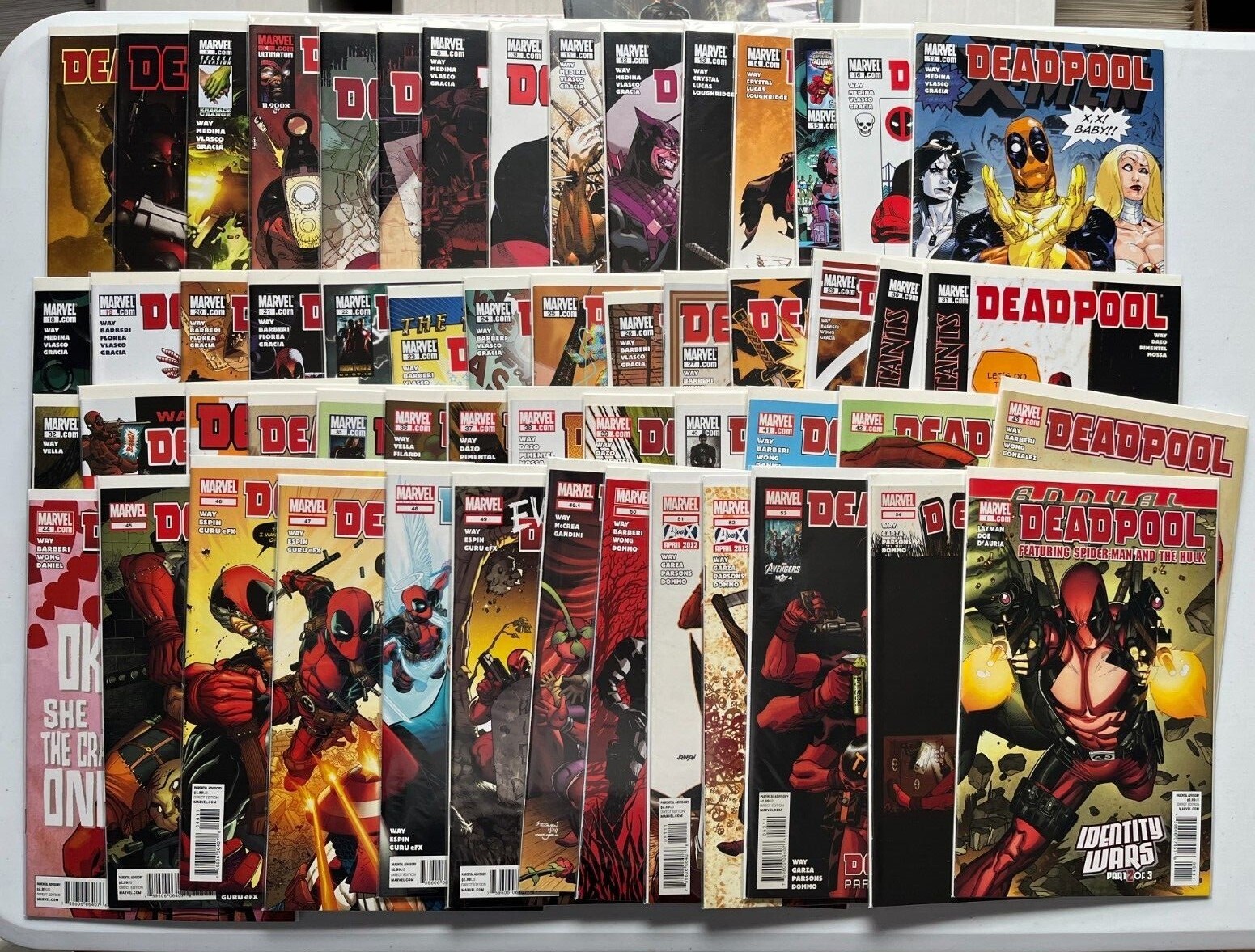 DEADPOOL Volume 2 # 1-54 Annual #1 ( Marvel 2008 - 2012 ) NM  COMBINED SHIPPING!