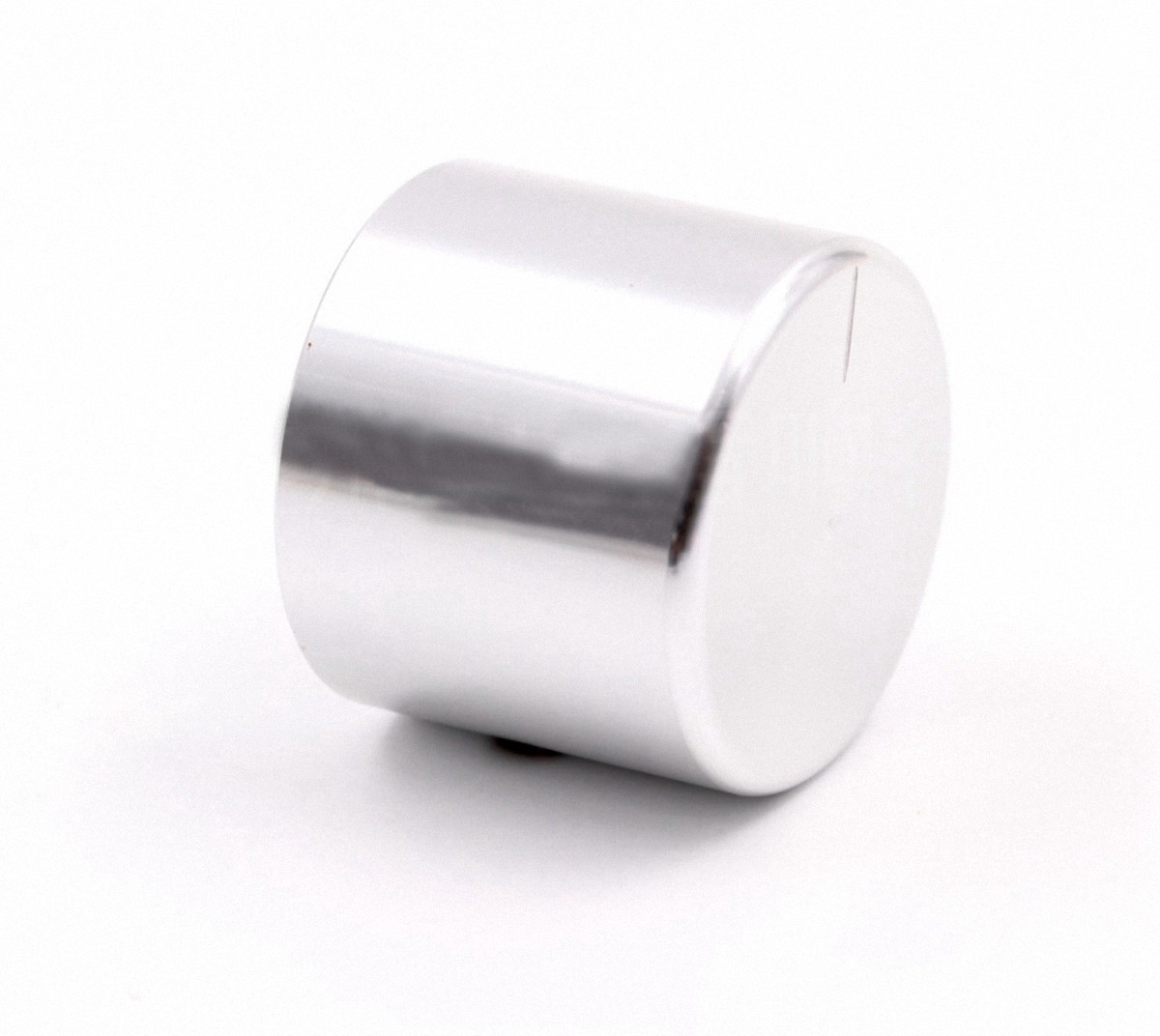 1 PCS 30*25 High gloss silver Aluminum DAC/Amplifier volume potentiometer knob