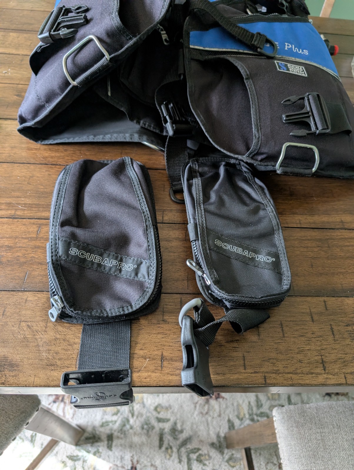ScubaPro Glide Plus BCD - XL Blue Fantastic