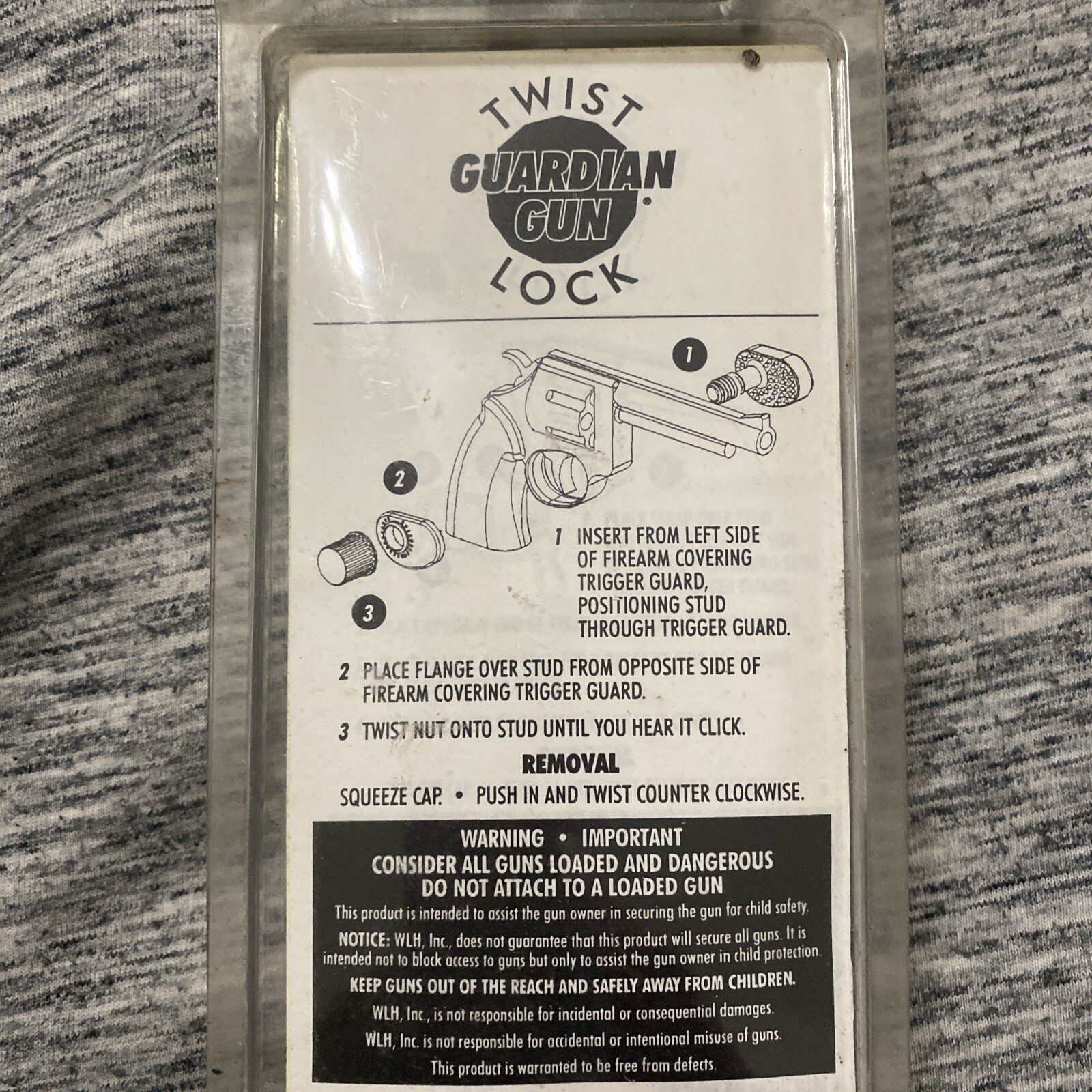 Twist Lock Guardian Gun Lock | New in Package