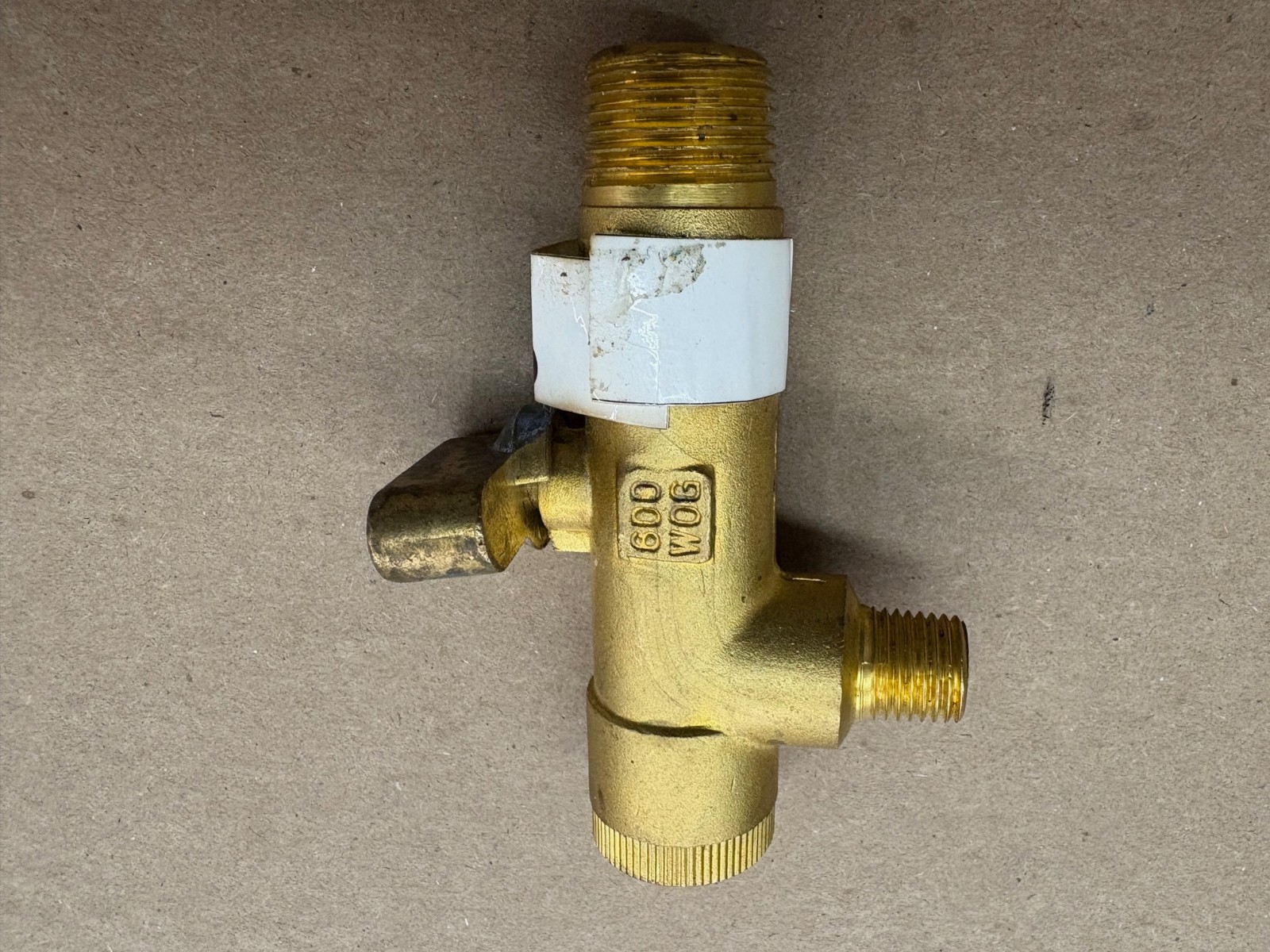 DeVilbiss Automatic air compress Y drain valve with screen 130513