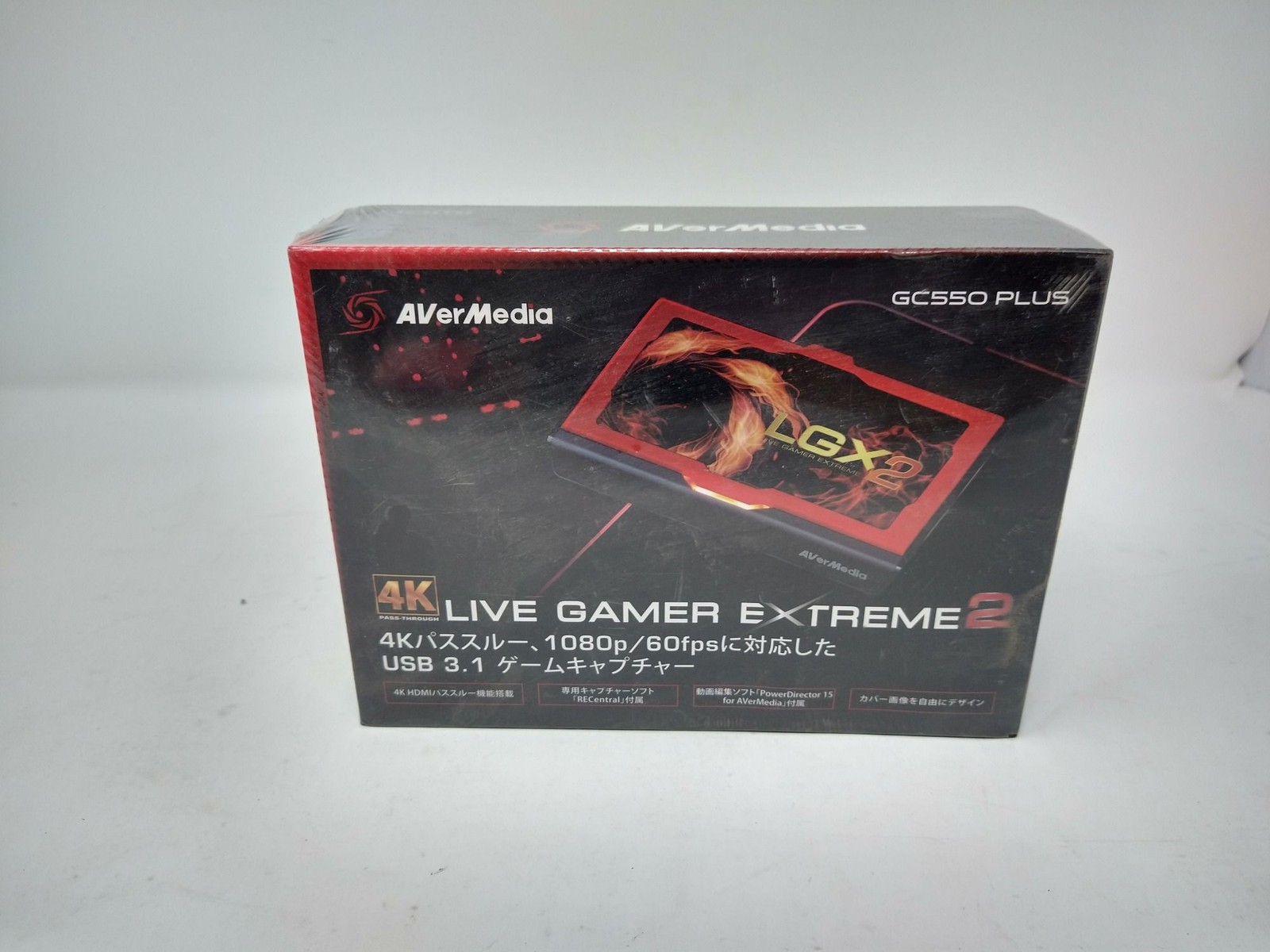AVerMedia Live Gamer Extreme 2 GC550 Plus Game Capture 4K Passthrough 1080p