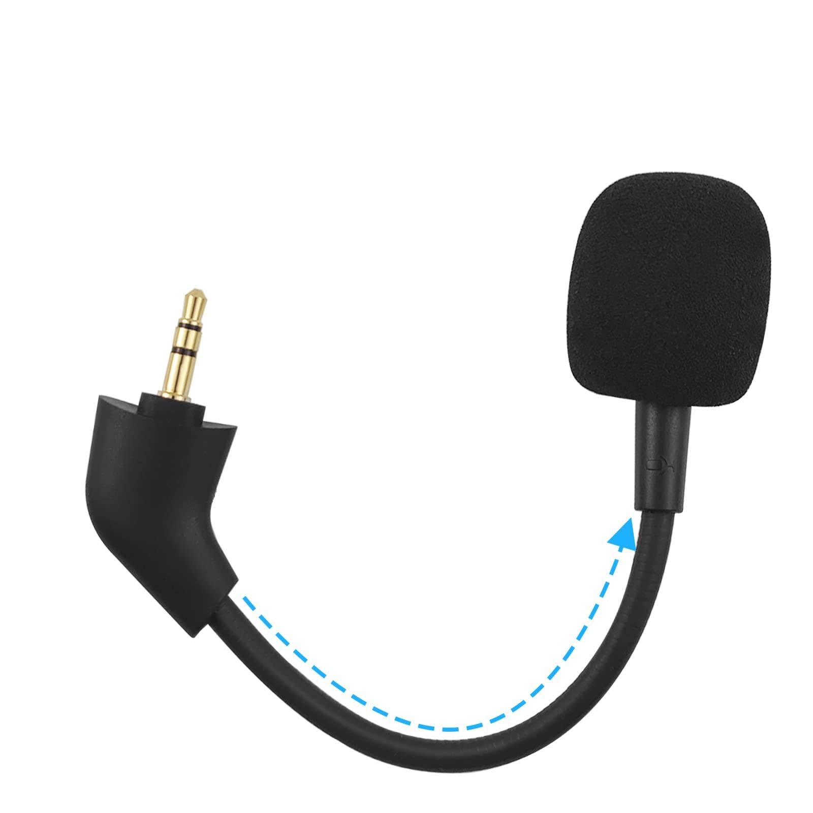 Mic Boom Compatible with HyperX Cloud II/Core/CloudX 2nd Gen After Produced 2...