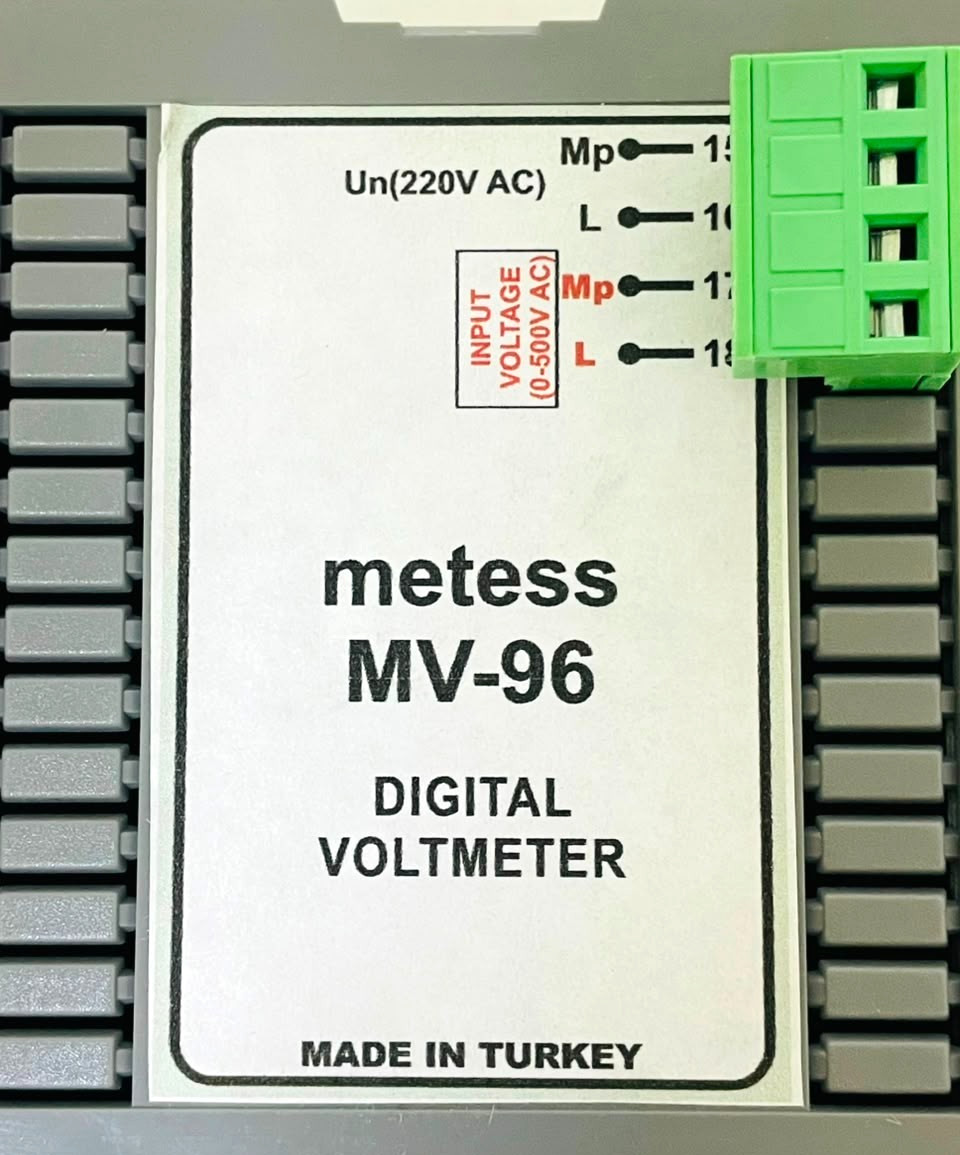 Metess MV-96 Digital Voltmeter 220V