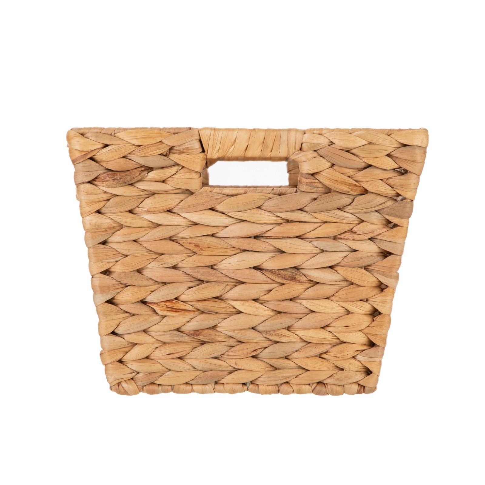 Large Hyacinth Storage Basket with Handles, 2 Pack