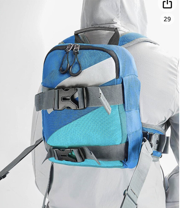 Ski and Snowboard Harness Trainer Backpack for Kids-CHOOSE COLOR COMBO
