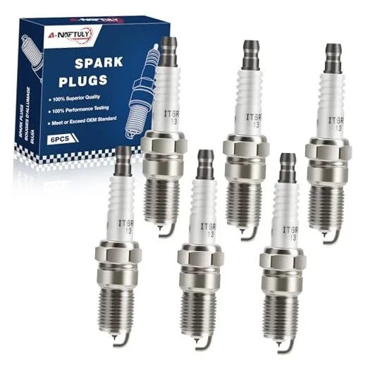 Iridium Spark Plugs 6 Pack 3186 TR5GP 7397 TR5IX Fits for 1986-2007 Ford