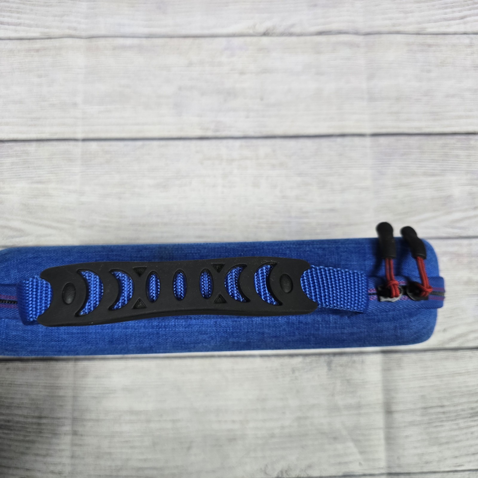 Yok Nintendo Switch Blue And Red Nylon Hard Shell Zip Carrying Case