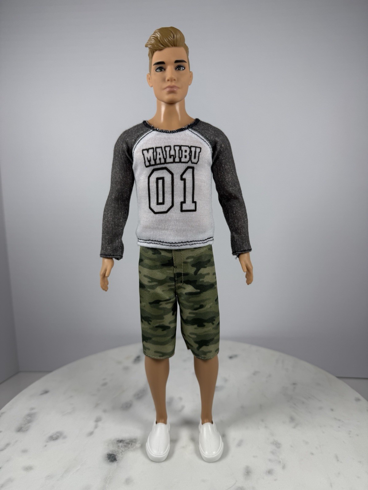 2016 BARBIE KEN FASHIONISTAS DOLL   #8 CAMO COMEBACK DOLL