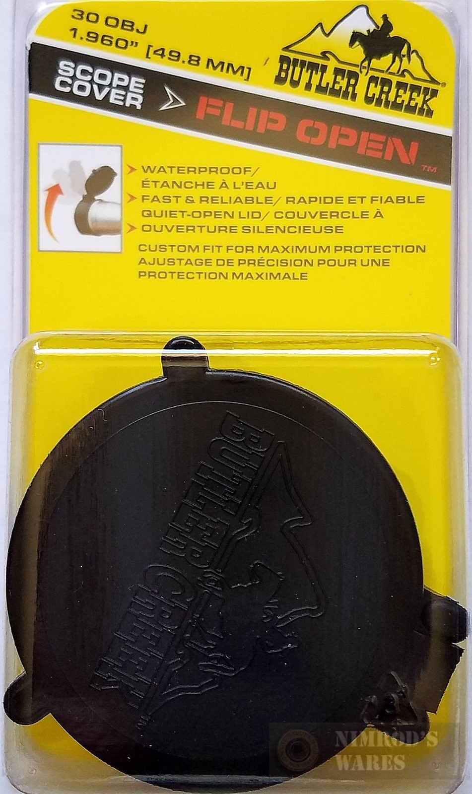 Butler Creek SCOPE COVER Flip-Open 30 Objective 1.960" 30300 FAST SHIP