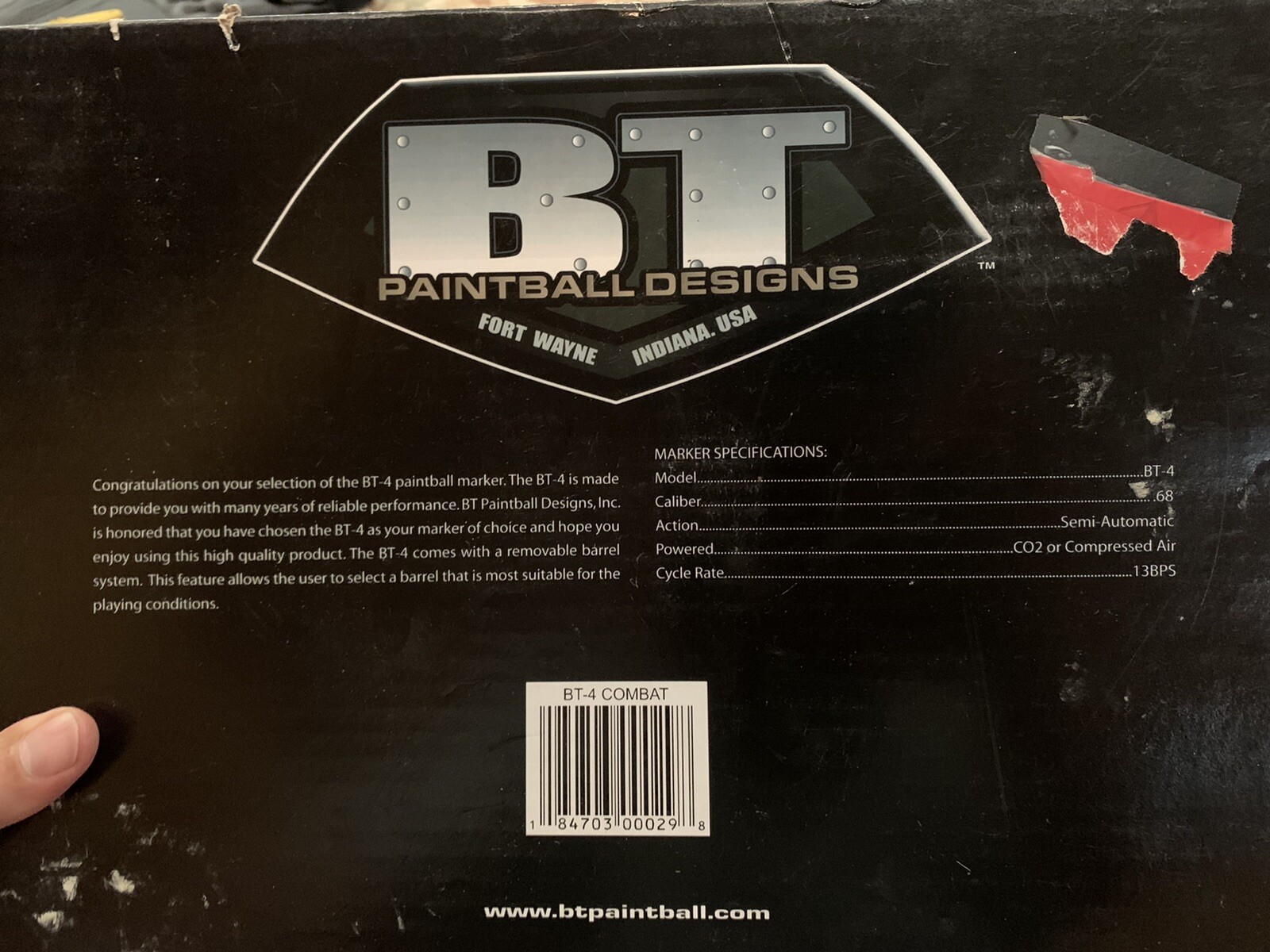 BT-4 Combat Paintball Bundle
