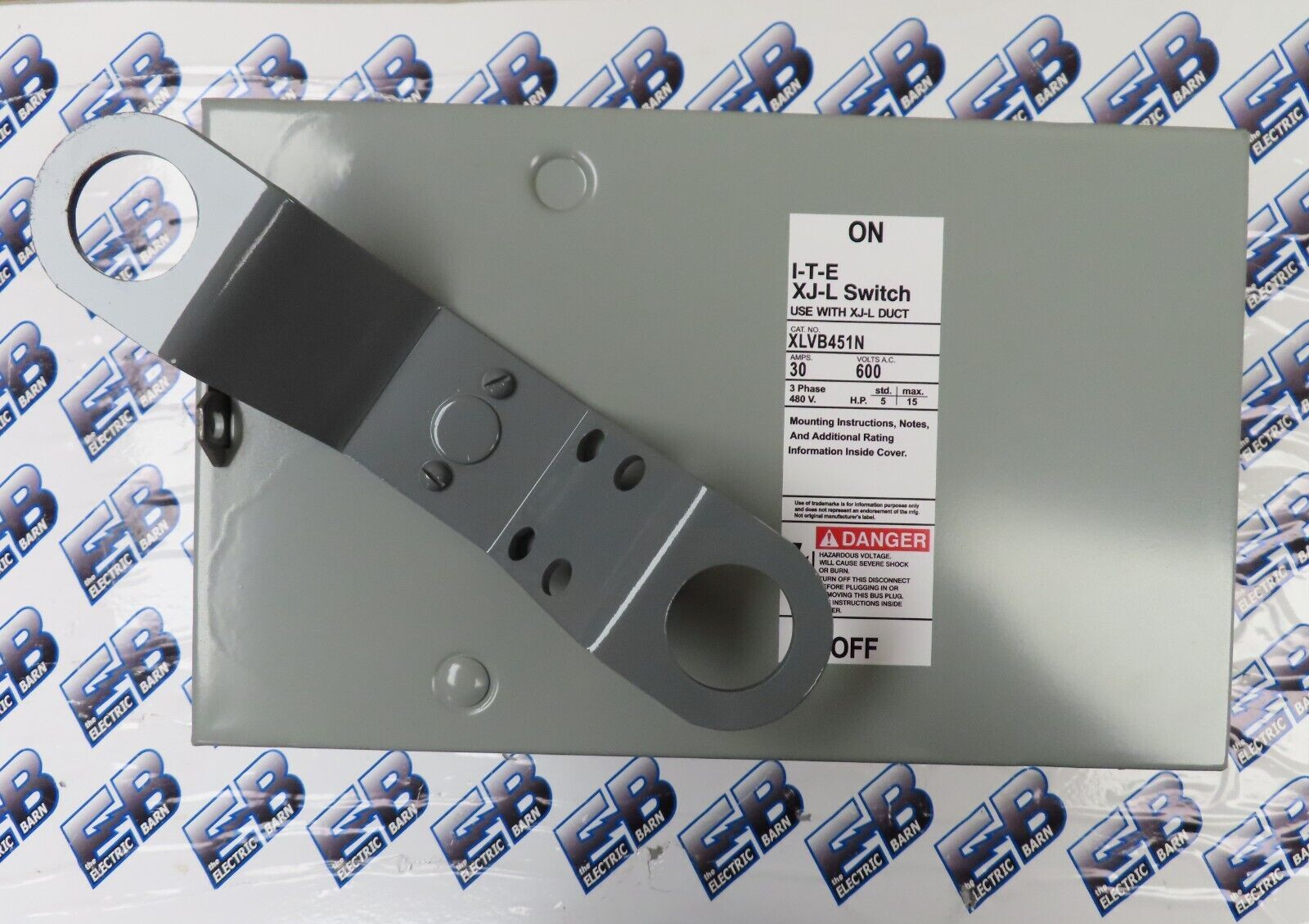 ITE Siemens XLVB451N Busplug 30A 600V 3PH 4W Fusible XJ-L -RECONDITIONED