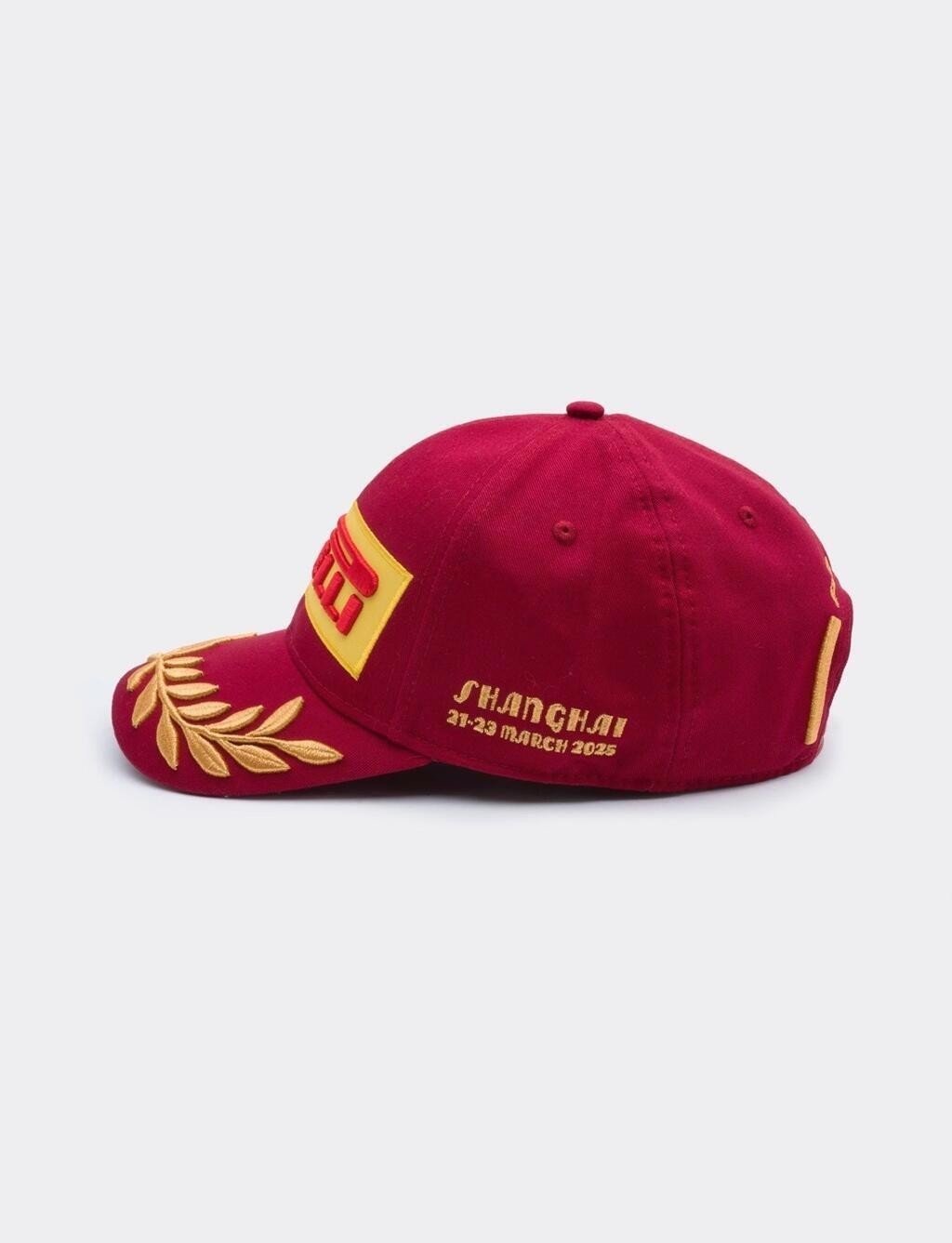 Pirelli F1 Racing Men's Casual Outdoor Sports Baseball Cap Adjustable Red