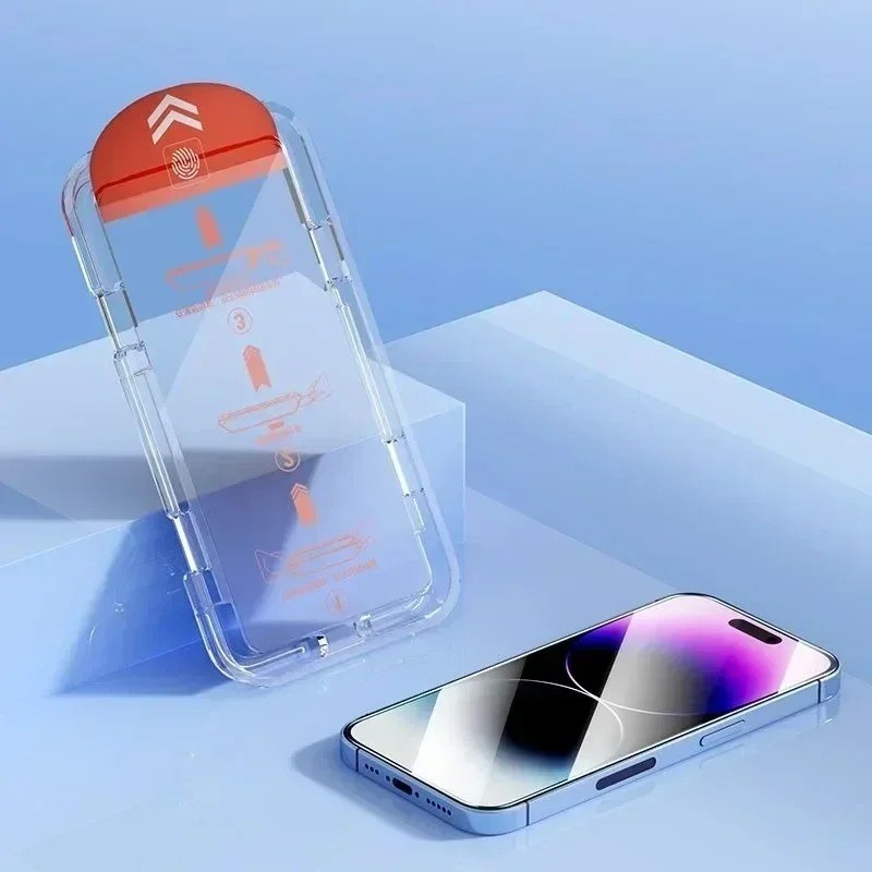 Oleophobic Coating Dust Free Easy Installation Screen Protector For all iPhone