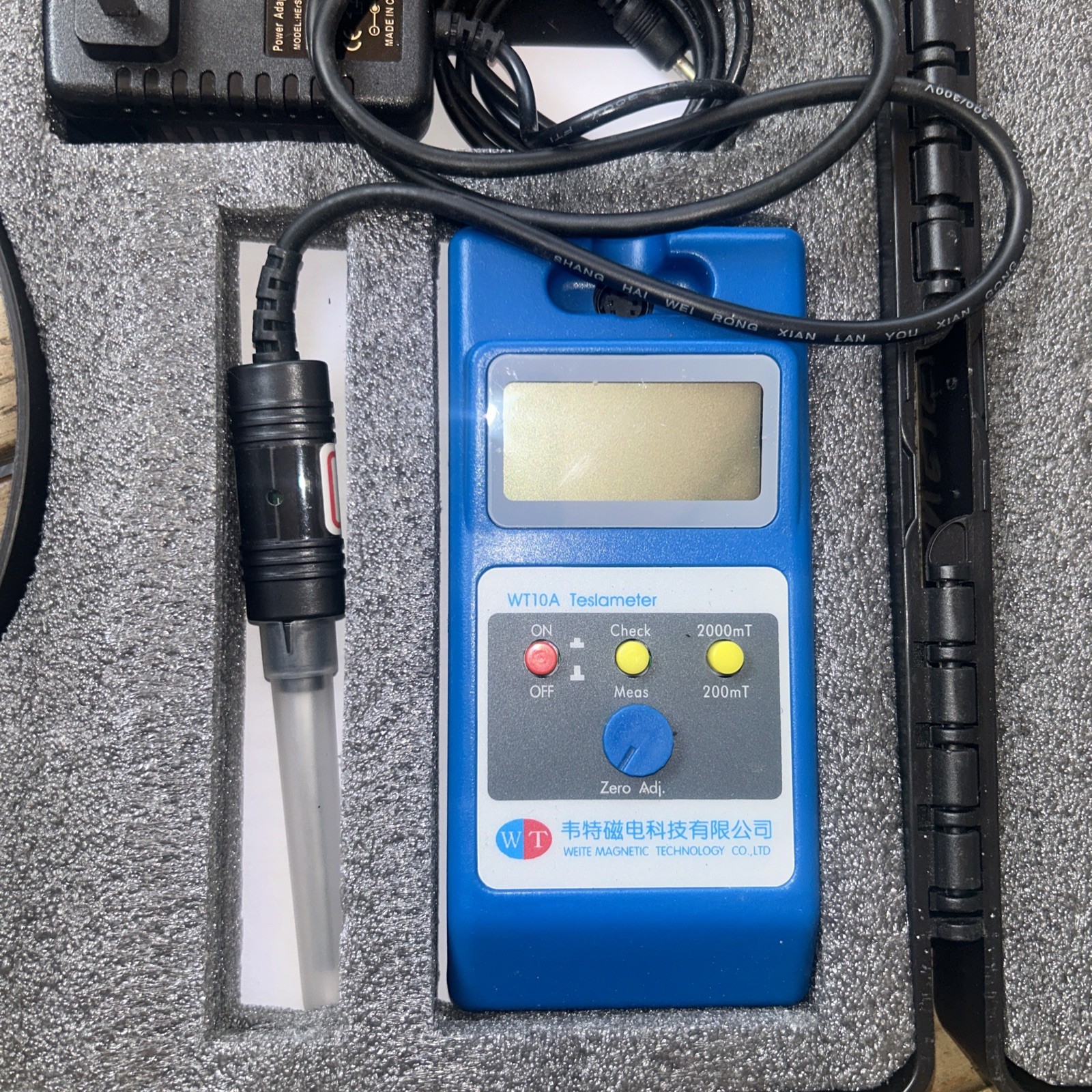 Weite Magnetic Technology Co. WT10A Teslameter Gauss Meter