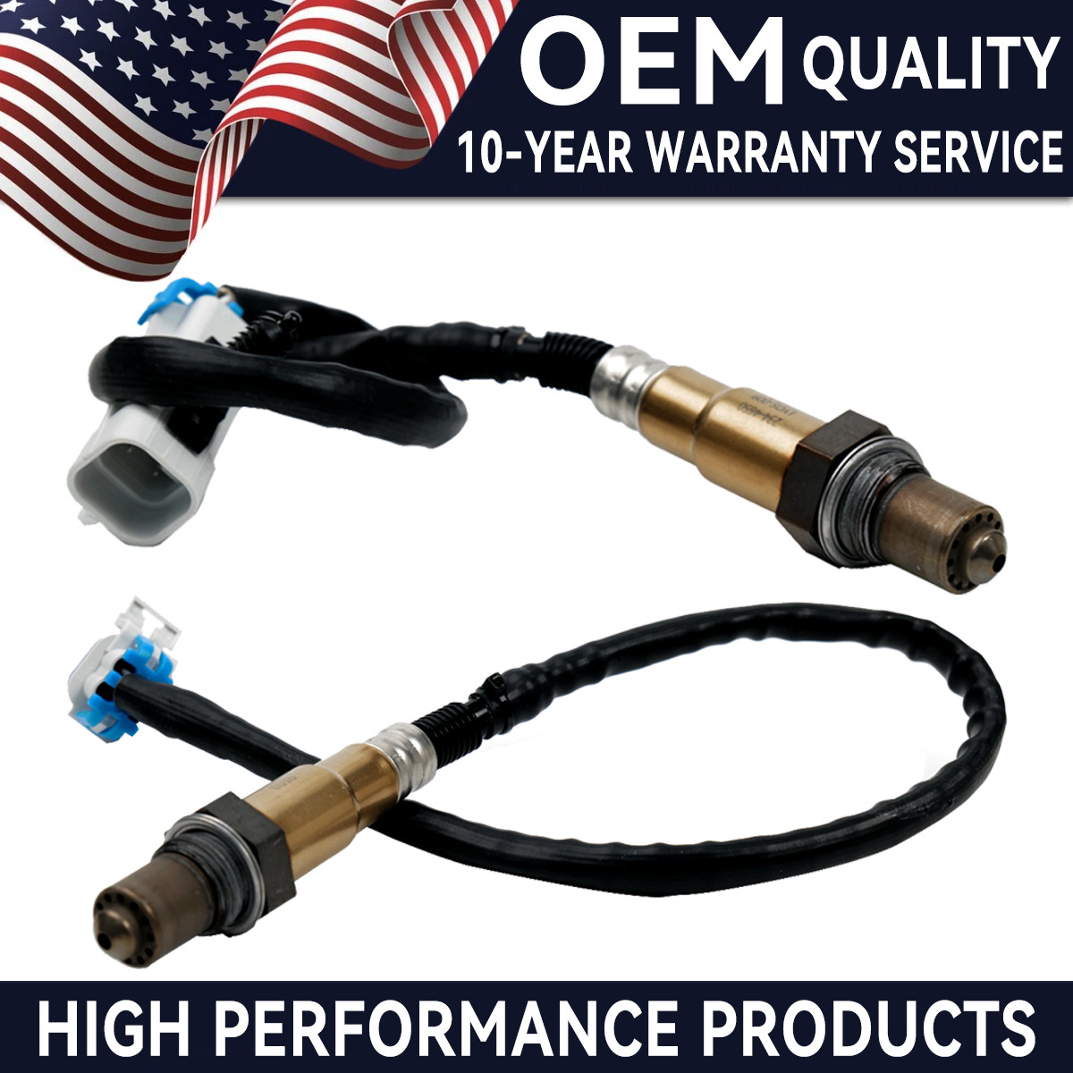 New OEM 2PCS Upstream + Downstream O2 Oxygen Sensor For Pontiac Grand Prix Buick