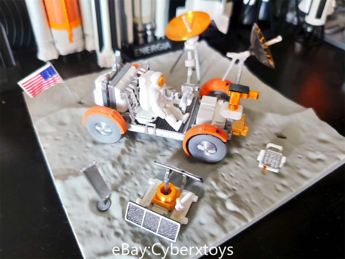 1/48 NASA LRV Moonbuggy Lunar Roving Vehicle Model Painted Product